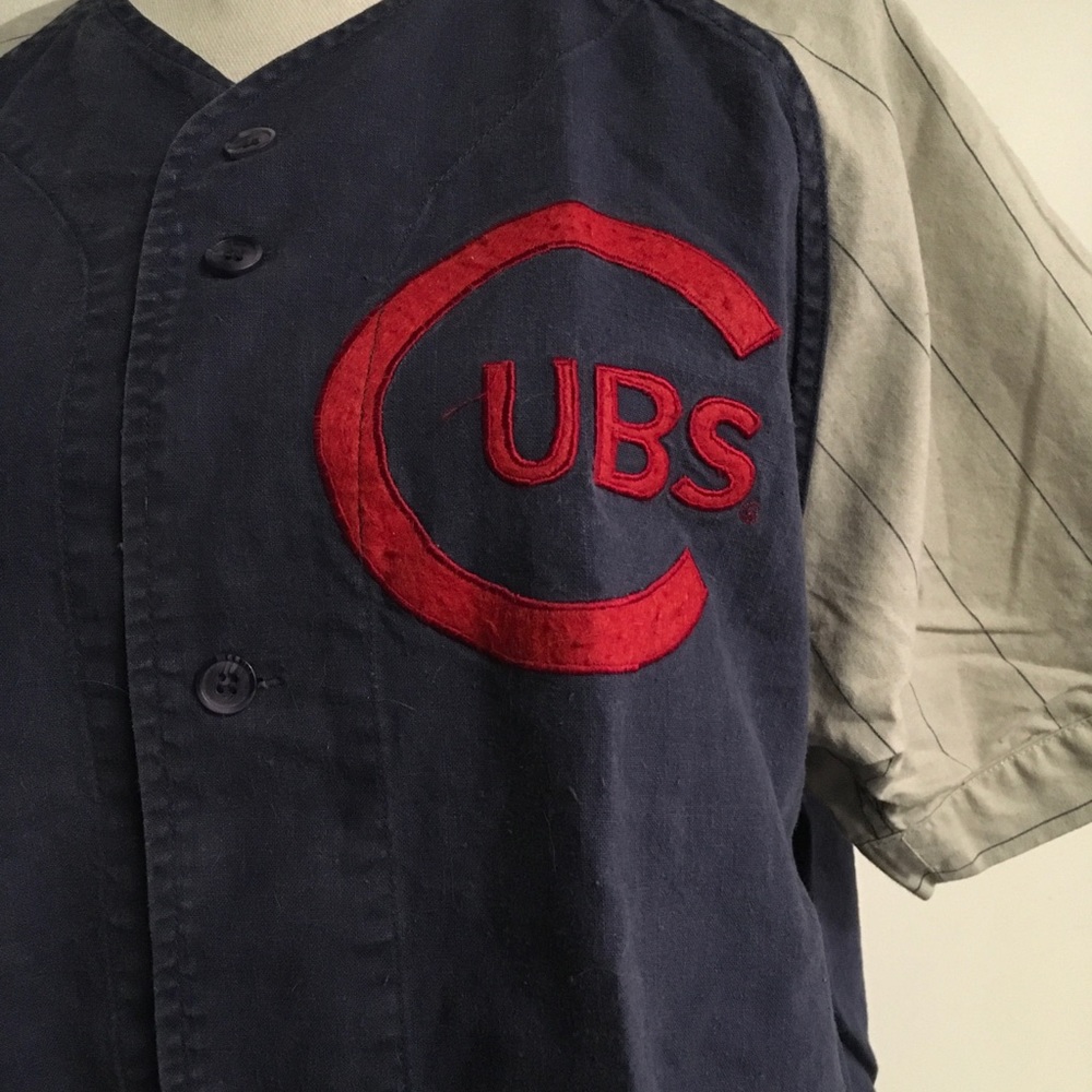 Cooperstown vintage Cubs medium baseball jersey - Picture 6 of 10